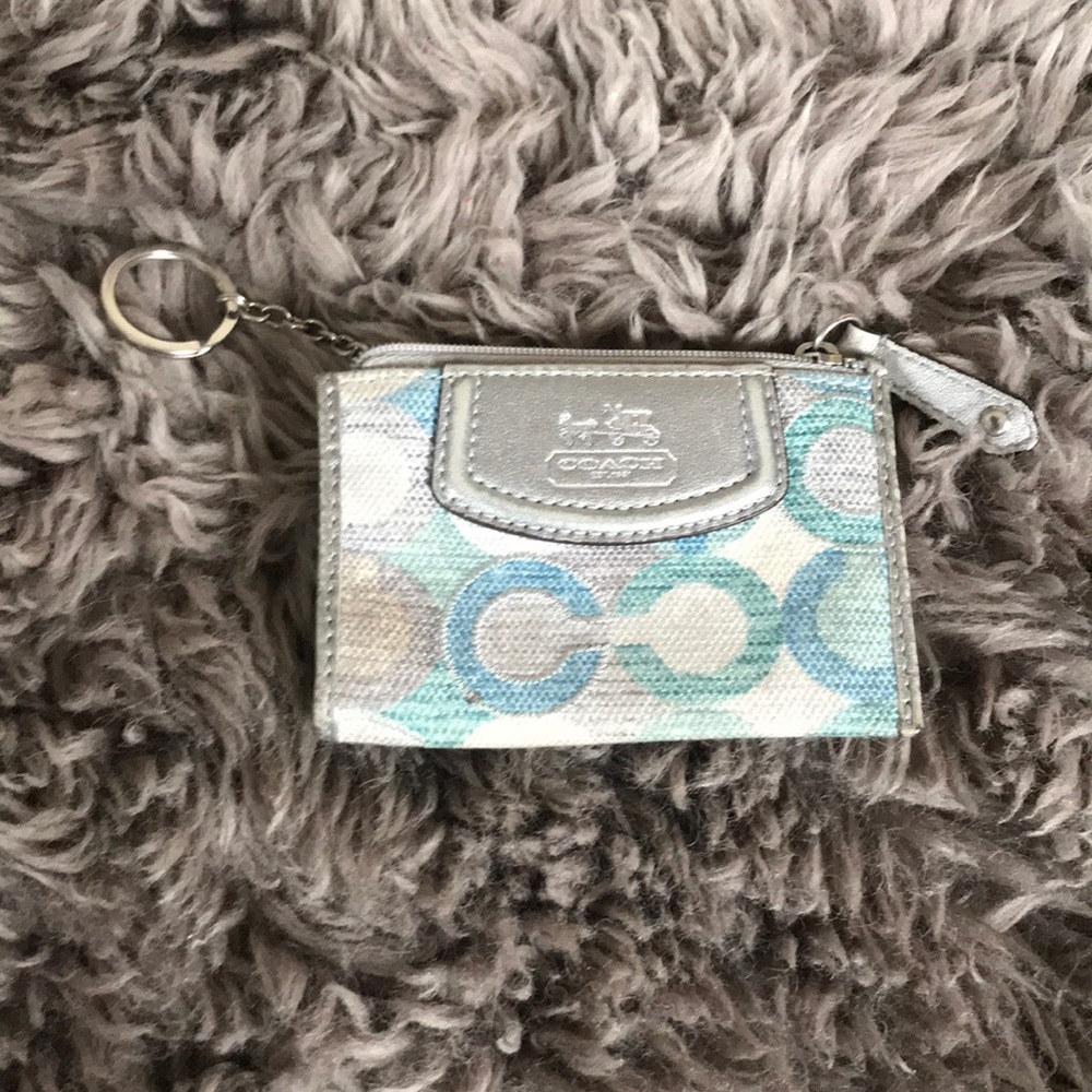 Coach keychain wallet